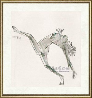 曹力_黑人舞蹈①_br_BLACK DANCERⅠ